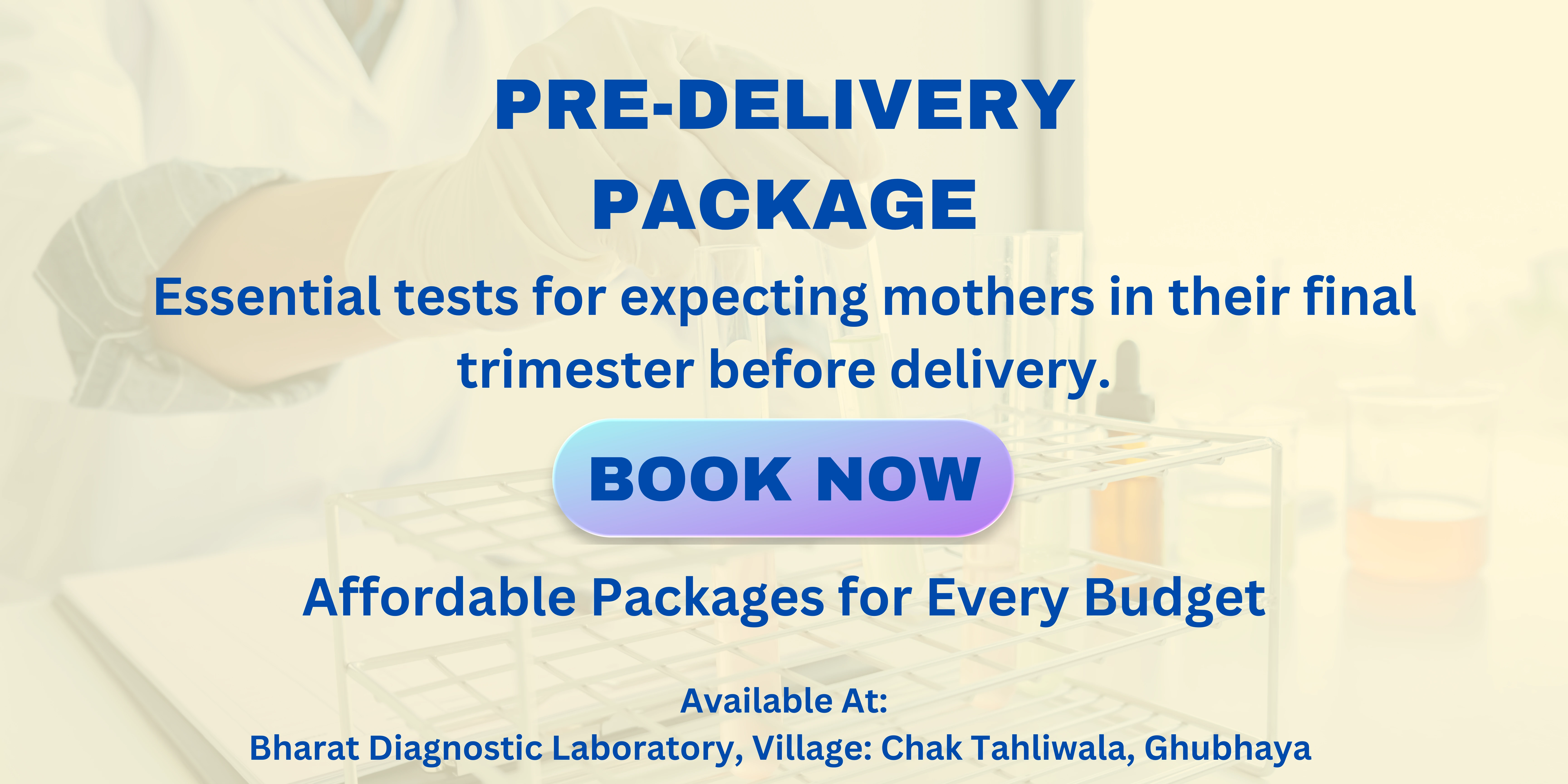 Pre-Delivery Package